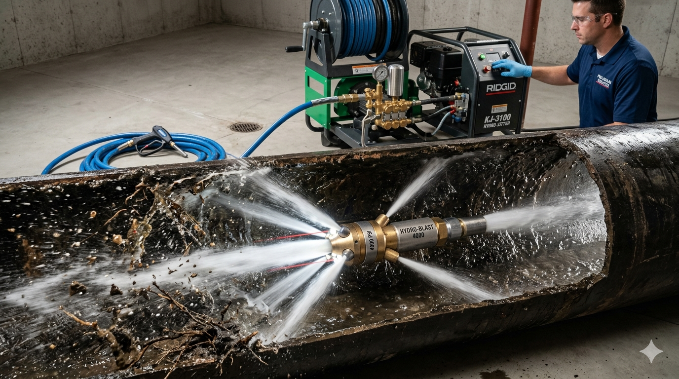 Hydro jetting service